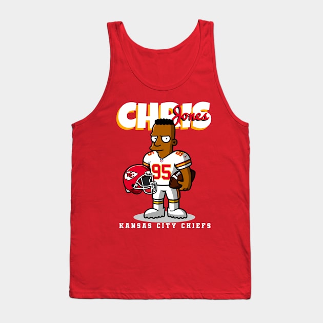 CHRIS JONES in Springfield Tank Top by Springfield Mode On